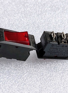 L815红盖过载开关2档2脚带认证TOPSTONE品牌电流过载保护电源开关