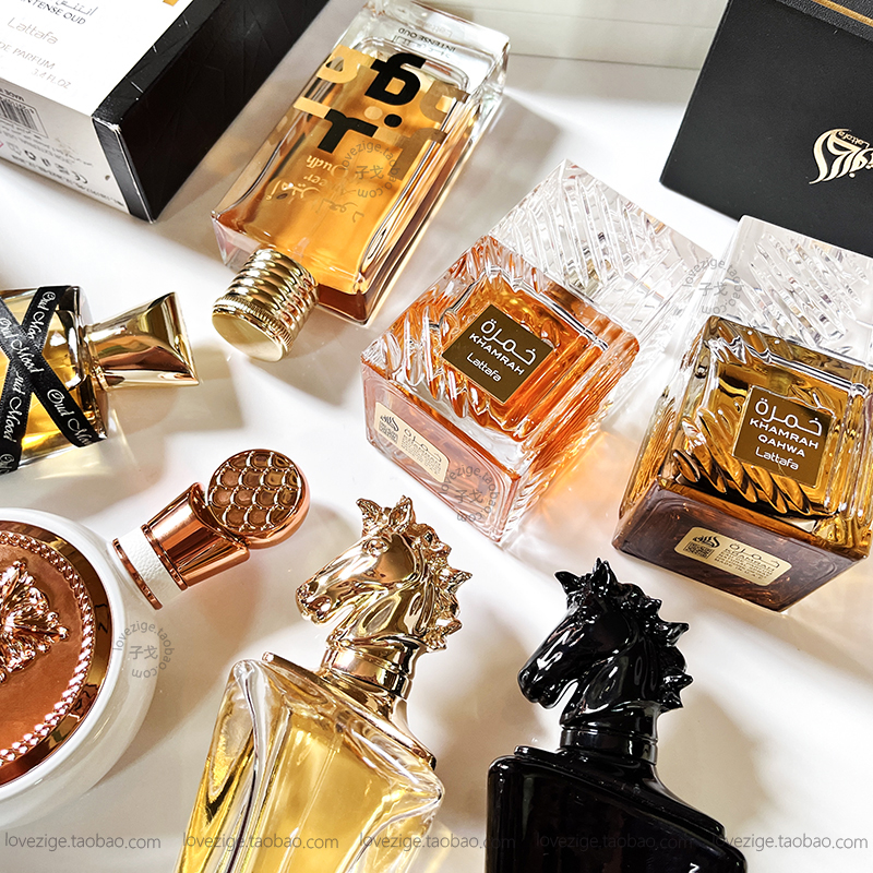 包邮试香 拉塔法奶油松饼香水小样金色黑马法哈尔玫瑰卡姆拉乌木