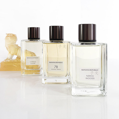 满35包邮 小样 香蕉共和国木质橙花油78号复古绿意丝柏雪松香根草