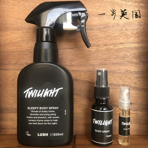 英国LUSH薰衣草舒缓助眠身体喷雾