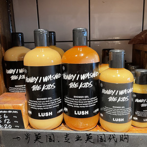 英国LUSH我爱蜜糖儿沐浴露