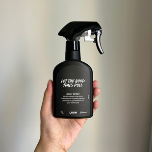Let roll the time 200ml good 英国LUSH乐天爆谷爆米花身体喷雾