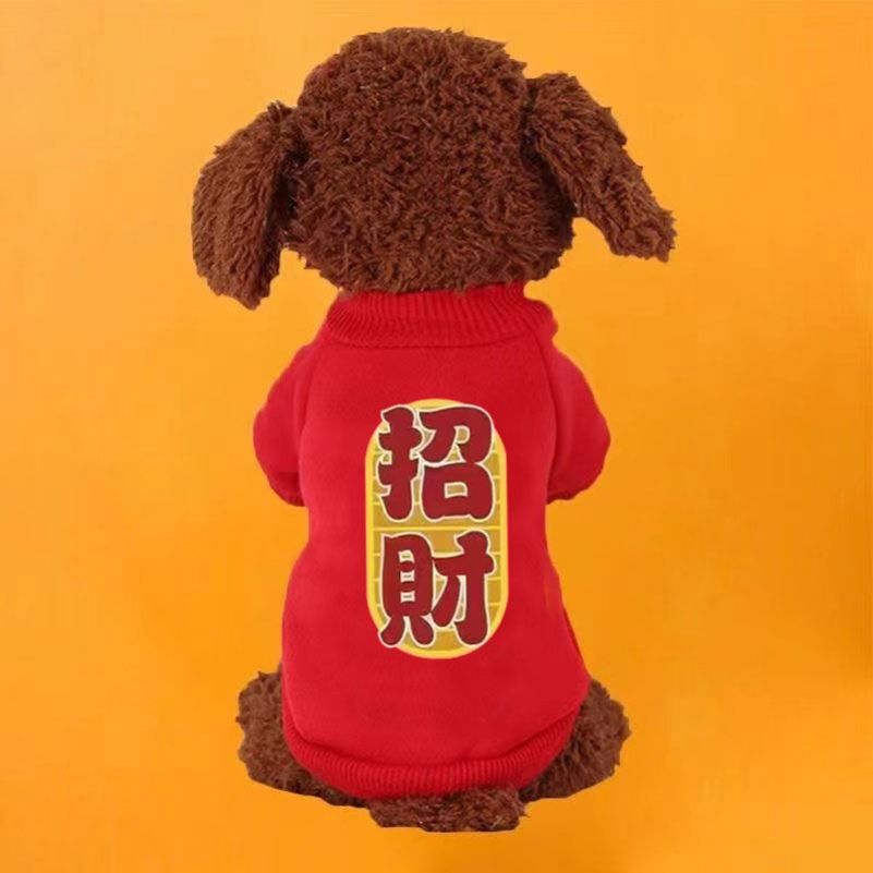 泰迪法斗柯基博美宠物衣服小狗狗猫咪比熊犬柴犬衣服两脚秋冬款