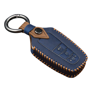 适用于丰田汉兰达钥匙套18款专用19高档真皮车钥匙包个性全包壳扣