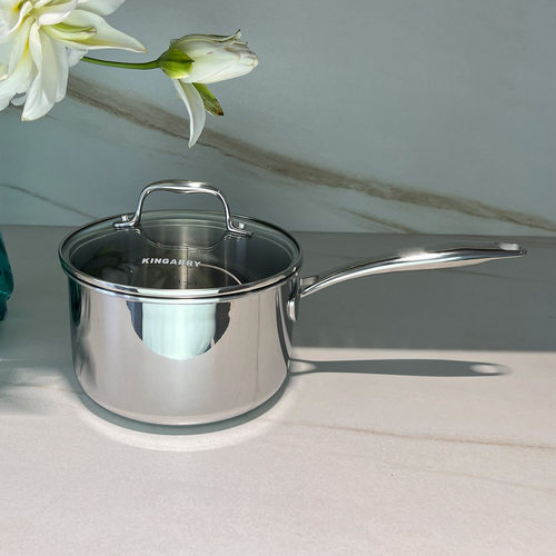 18cm不锈钢高档奶锅高颜值惊艳款