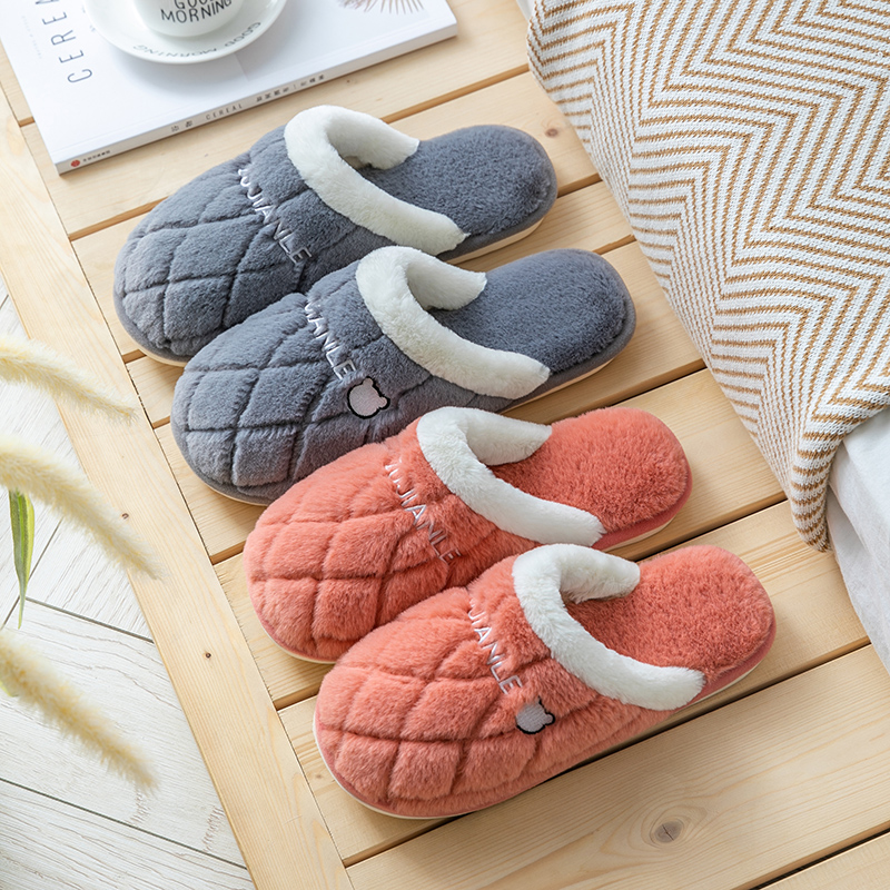 毛毛拖毛绒拖鞋静音保暖日常