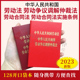 中华人民共和国劳动法劳动争议调解仲裁法 劳动合同法劳动合同法实施条例 两本套装 珍本口袋本 2024适用劳动法 劳动合同法128开袖