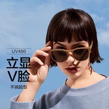可折叠墨镜2025新款女防紫外线强光防晒男士开车太阳眼镜气垫