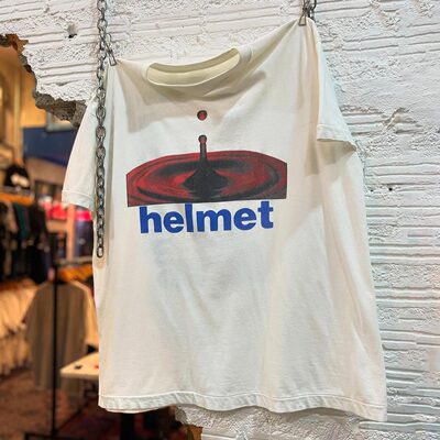 Helmet美式复古高街纯棉短袖T恤