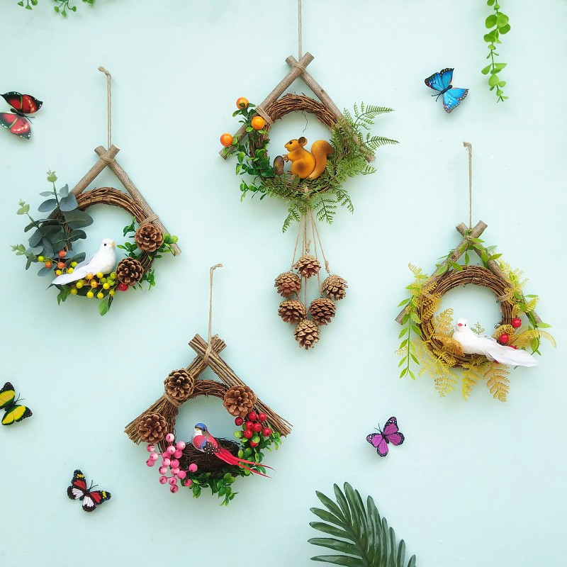 挂饰客厅田园环创装饰壁饰