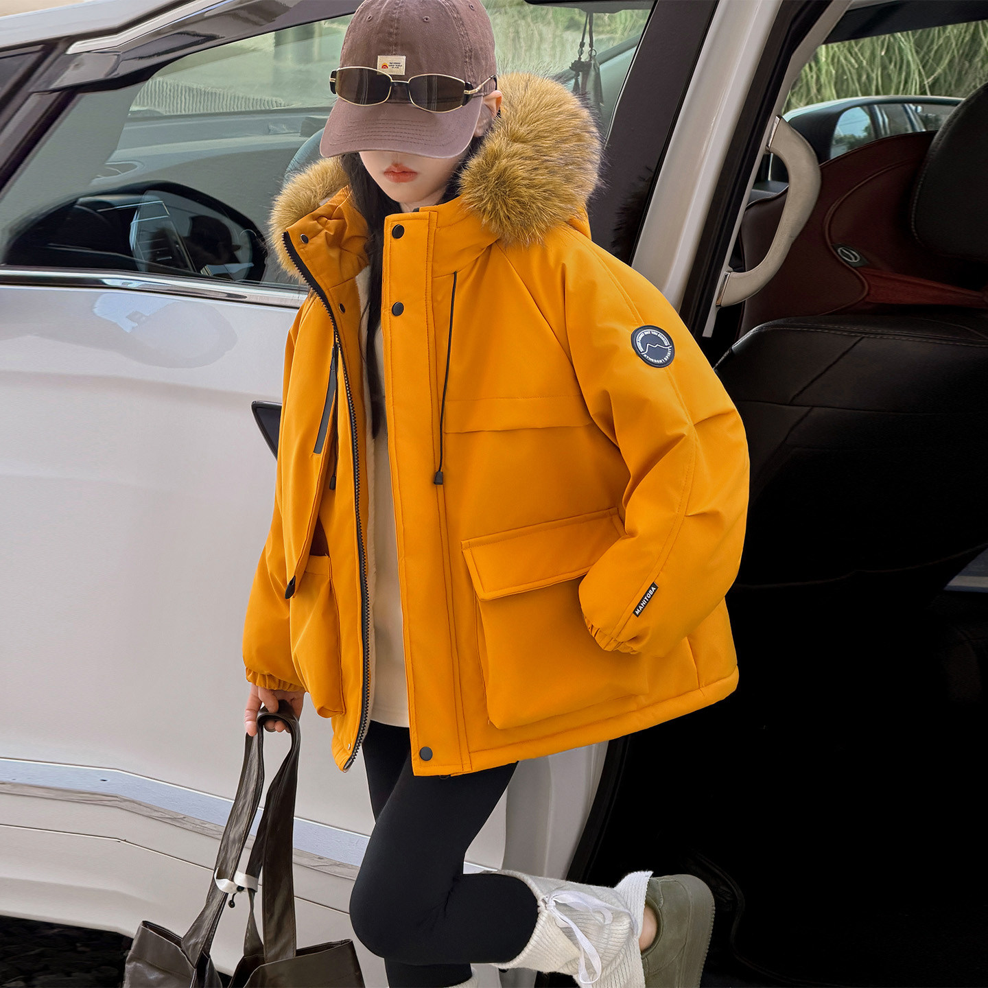 女童加绒外套冬2025新款儿童大毛领防风加厚派克服棉服冬装小女孩,童装/婴儿装/亲子装,普通外套,淘宝优惠券,粉丝福利购,淘宝优惠卷