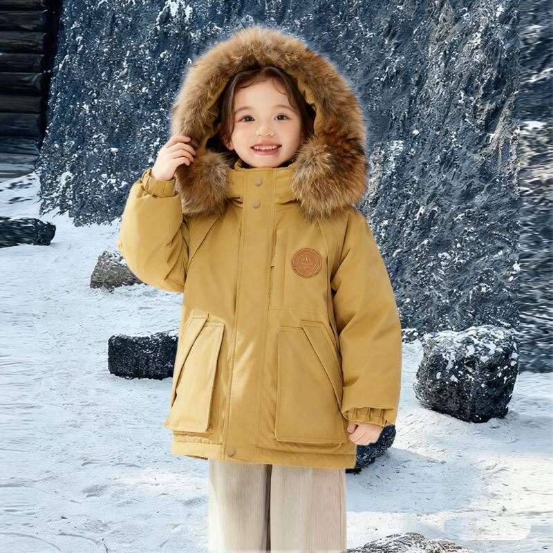 女童加厚派克服2025新款冬儿童加绒外套小女孩保暖大毛领棉服冬装,童装/婴儿装/亲子装,普通外套,淘宝优惠券,粉丝福利购,淘宝优惠卷