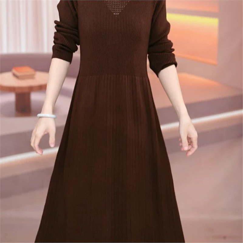 连衣裙2025新款今年流行爆款秋季优雅时尚气质女士百搭遮肚显瘦