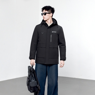 2025新款青年男脱卸和面羽绒服旧翻新改造定做改款非九半成品外壳