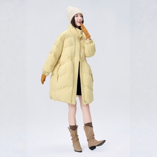 2025新款 面包服定做改非半九成品衣壳 羽绒服旧翻新改造女中长阔版