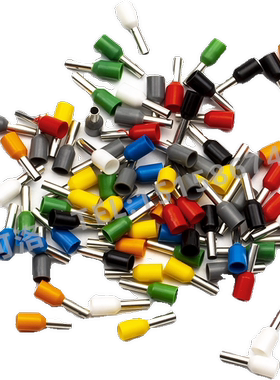 菲洛紫铜VE冷压端子E0308 E1508 E2508 E10-12非标定制管型插针