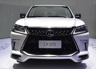 适用于16-20款雷克萨斯LX570改装巅峰创世包围中网套件TRD包围