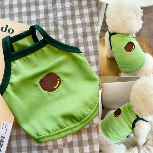 宠物衣服春秋薄款泰迪比熊博美猫咪雪纳瑞狗狗衣服夏季小型犬背心