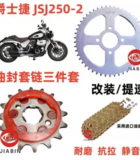 套链三件套爵士捷DX250油封链条