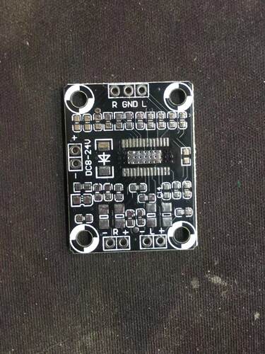 TPA3110数字功放板 2x15W双声道 立体声 D类 24V大功率 PAM8610