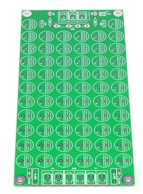 哲洛-62pcs 电容阵列 电源 整流板 PCB