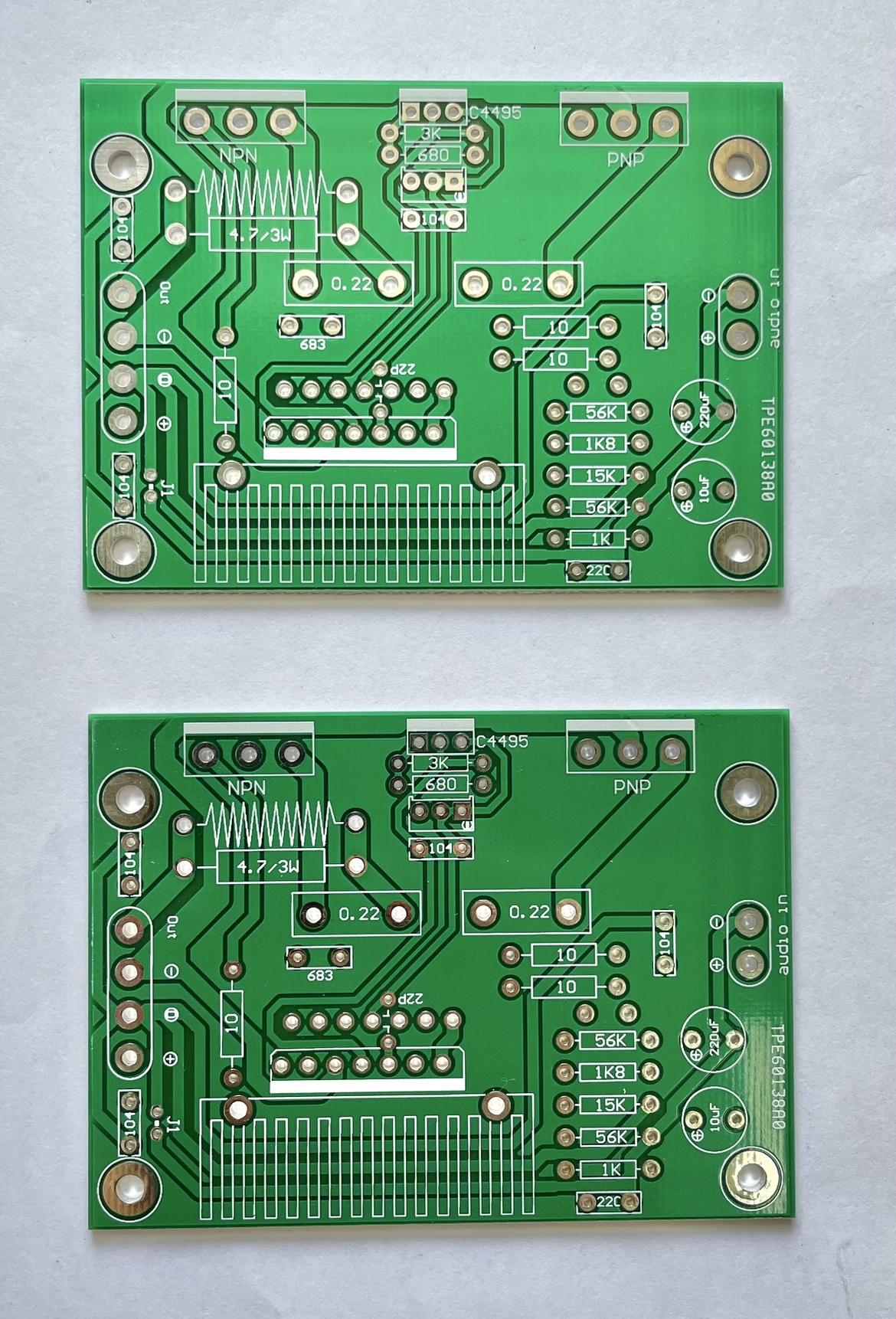 UPC1342V 150W单声道HIFI级后级功放板一对价-封面