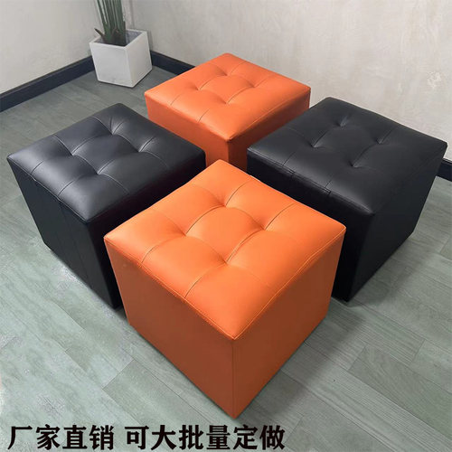 会展活动面包凳皮凳子方凳沙发凳