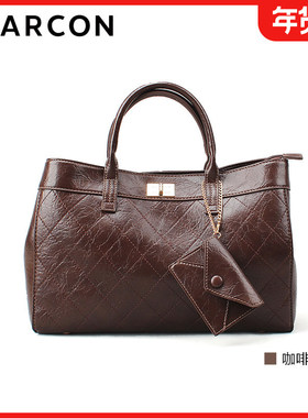 意尔康女包2025秋季新款时尚百搭单肩斜挎包感手提包55Y20308