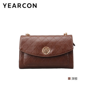 意尔康女包2025秋季新款时尚链条单肩包女通勤小方包女56Y29924