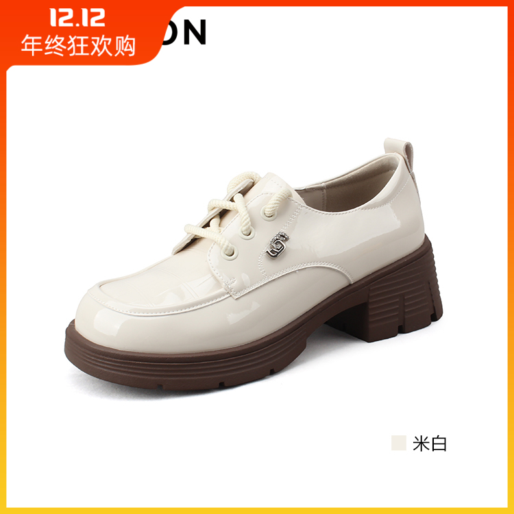 意尔康2025秋季新款时尚百搭厚底