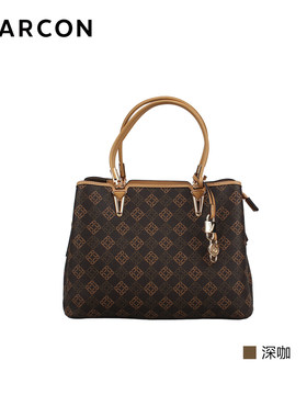 意尔康女包2026春季新款女士时尚印花手提包单肩斜挎包61Y28077