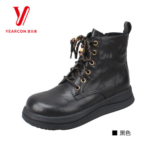 意尔康女鞋2025冬季新款时尚百搭