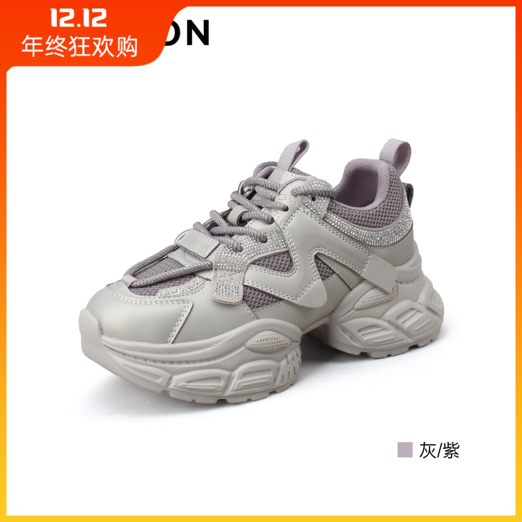 意尔康老爹鞋女2025秋季新款时尚