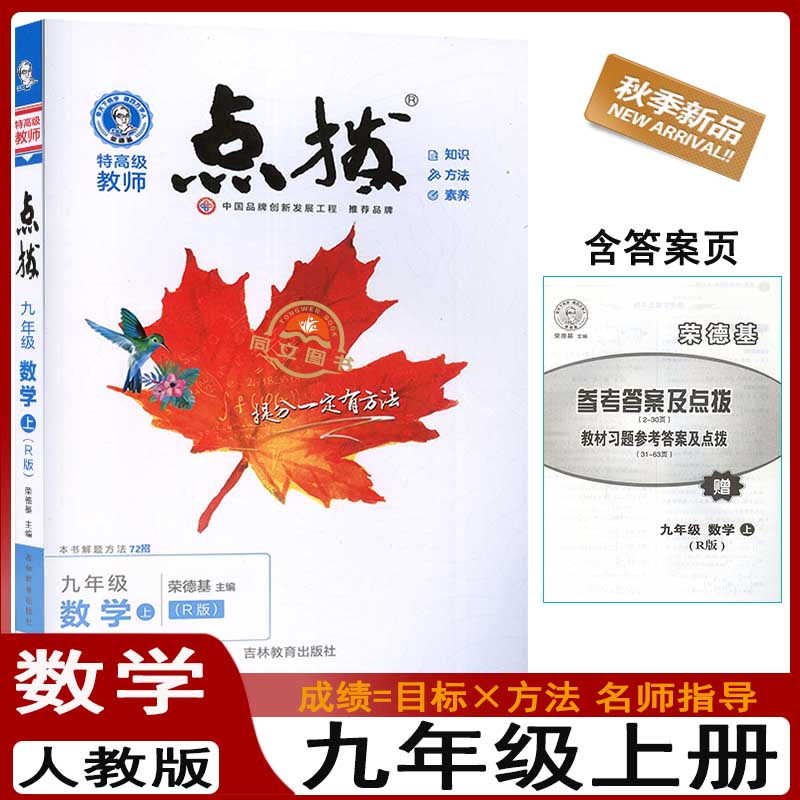 点拨九年级上册数学人教版