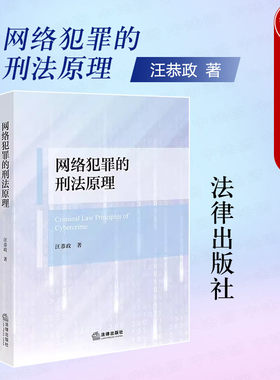 网络犯罪的刑法原理汪恭政