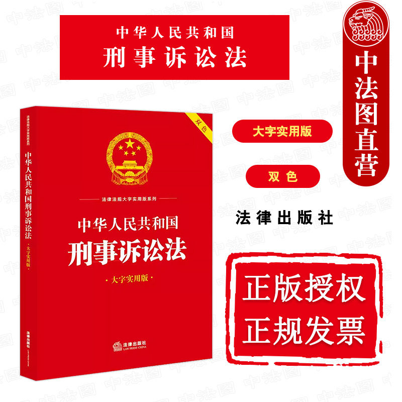刑事诉讼法大字实用版双色