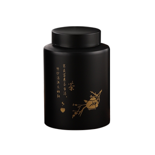 304不锈钢茶叶罐高档包装盒礼盒空储存罐铁罐家用迷你便携小茶罐