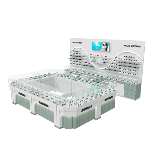 Стенд, стеклянные солнцезащитные очки на солнечной энергии, простой и элегантный дизайн, делается под заказ