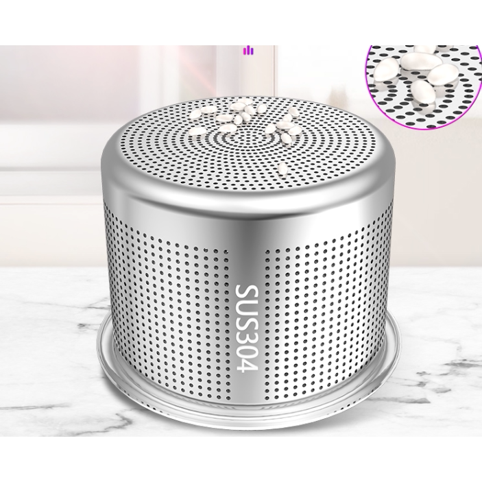 厨房水槽垃圾过滤网洗菜盆漏斗洗碗水池不锈钢304下水道提笼盖器