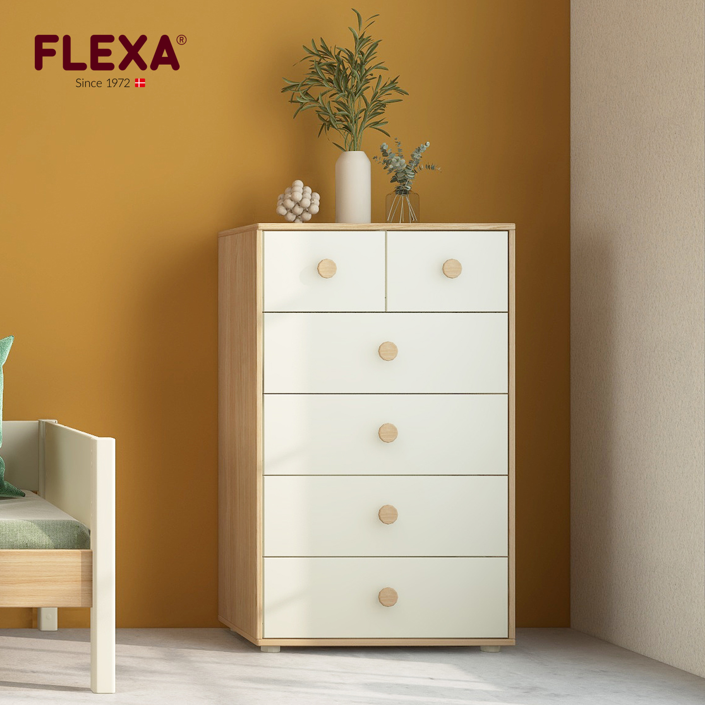 FLEXA/芙莱莎儿童实木储物柜