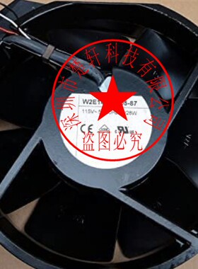 W2E142-BB05-87 115V27/28W2插+3线原装德国进口进口离心风机