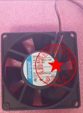 3412NGME 原装德国进口 12VDC（8-15V）92*92*25mm 设备风扇