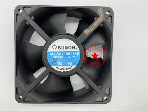 KDE2412PMB1-6AB DC24V 6.7W 插片 原装台湾正品 12038 进口风扇 - 封面