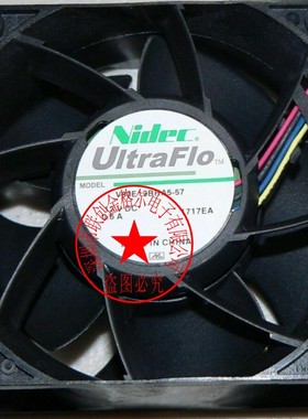 V80E12BHA5-57 DC12V0.6A 4线原装正品日本进口80*80*38进口风扇