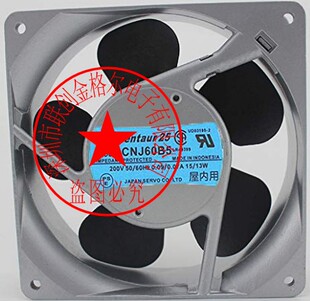 CNJ60B5 200V 0.09/0.07A 15/13W原装正品日本SERVO 铝框进口风扇