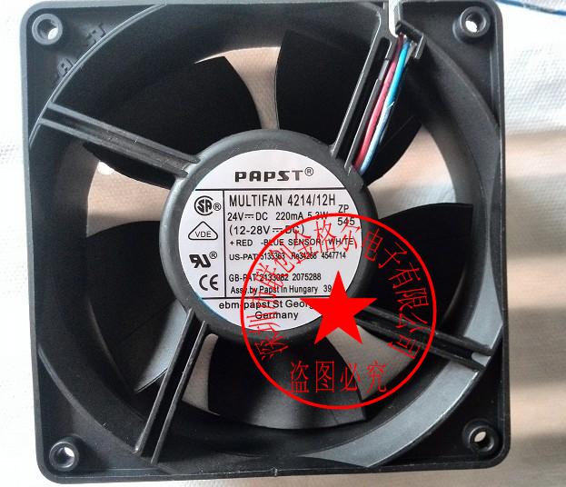 MULTIFAN 4214/12H 原装德国 24V 5.3W 12CM三线轴流风扇