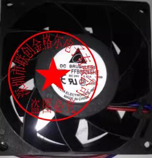 FFB0824SHE-R00 AFB0824SHE 24V0.51A FFB0812UHE 12V3线进口风扇
