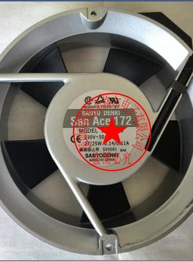 109S301 AC100V 原装正品日本三洋SANYO 172*150*51 铝框进口风扇