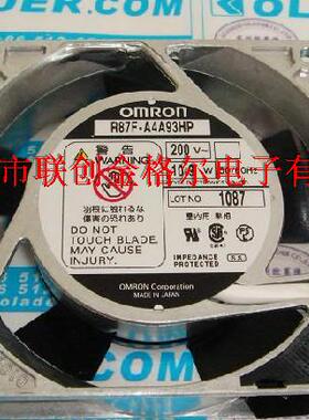 R87F-A4A93HP 200V 10/9W 原装正品日本进口92*92*25铝框交流风机