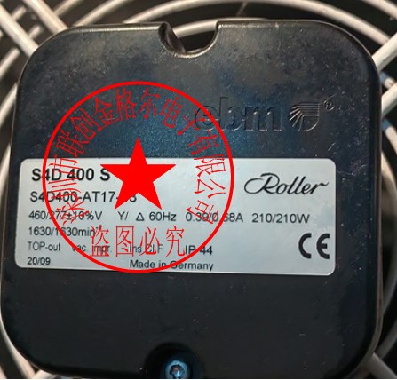 S4D400-AT17-53 S4D400S 400V460V 210W原装德国EBMPAPST进口风机